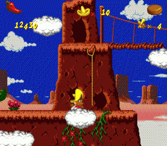 Cheese Cat-Astrophe Starring Speedy Gonzales Screenshot 5 (Sega Mega Drive (EU Version))
