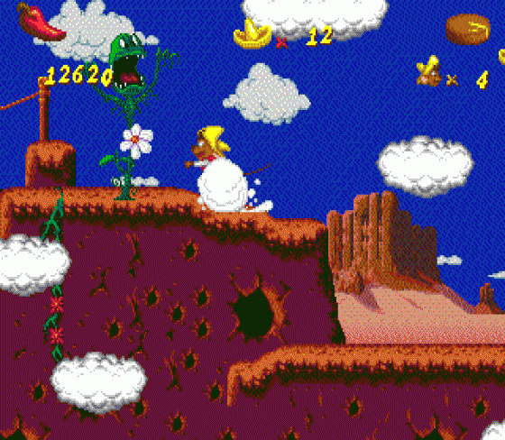 Cheese Cat-Astrophe Starring Speedy Gonzales Screenshot 6 (Sega Mega Drive (EU Version))
