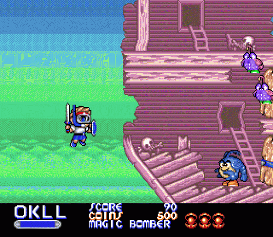 Chiki Chiki Boys Screenshot 15 (Sega Mega Drive (EU Version))