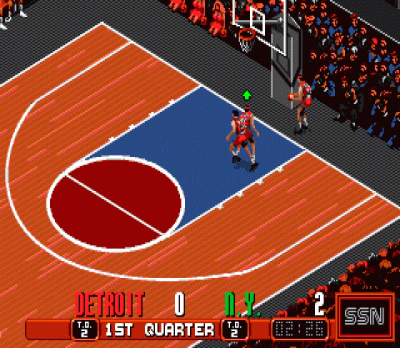 David Robinson's Supreme Court Screenshot 5 (Sega Mega Drive (EU Version))