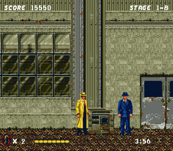 Dick Tracy Screenshot 22 (Sega Mega Drive (EU Version))