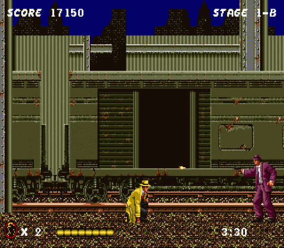 Dick Tracy Screenshot 23 (Sega Mega Drive (EU Version))