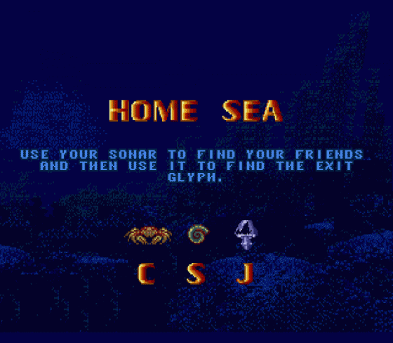 Ecco Jr. Screenshot 21 (Sega Mega Drive (EU Version))