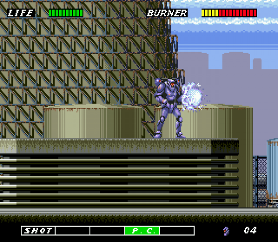 Eswat Cyber Police: City Under Siege Screenshot 15 (Sega Mega Drive (EU Version))