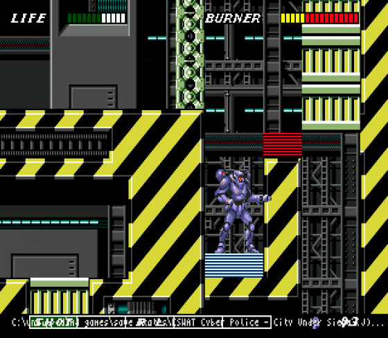 Eswat Cyber Police: City Under Siege Screenshot 24 (Sega Mega Drive (EU Version))
