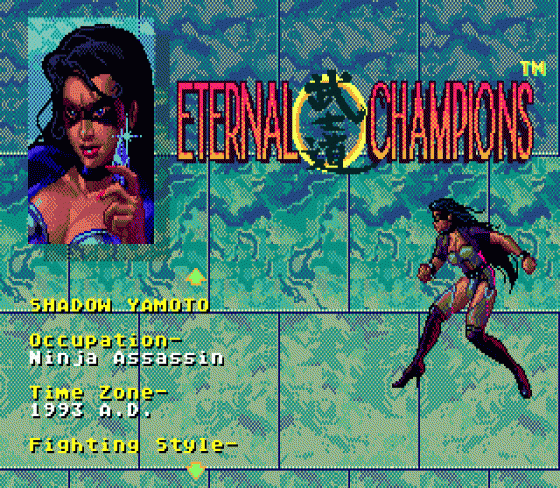 Eternal Champions Screenshot 22 (Sega Mega Drive (EU Version))