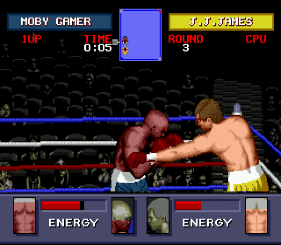 Evander 'Real Deal' Holyfield's Boxing Screenshot 13 (Sega Mega Drive (EU Version))