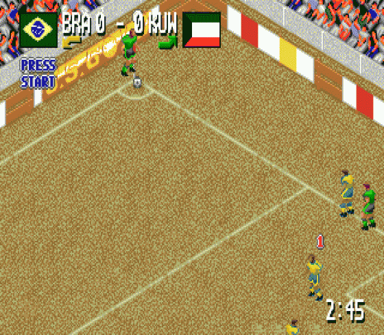 Fever Pitch Soccer Screenshot 7 (Sega Mega Drive (EU Version))