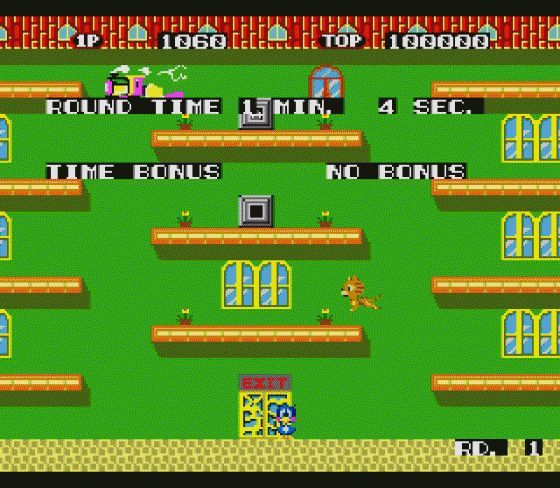 Flicky Screenshot 5 (Sega Mega Drive (EU Version))