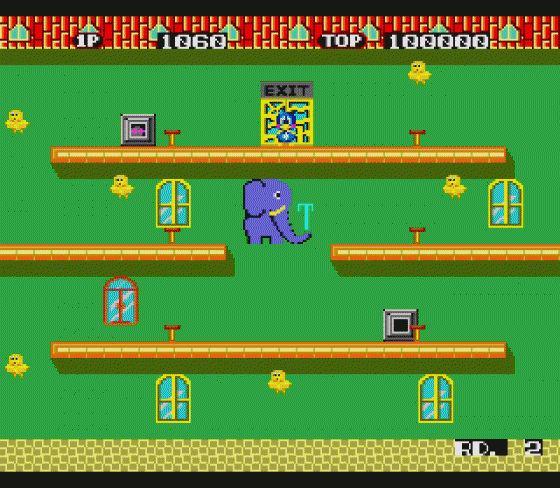 Flicky Screenshot 6 (Sega Mega Drive (EU Version))