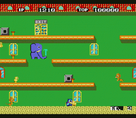 Flicky Screenshot 7 (Sega Mega Drive (EU Version))