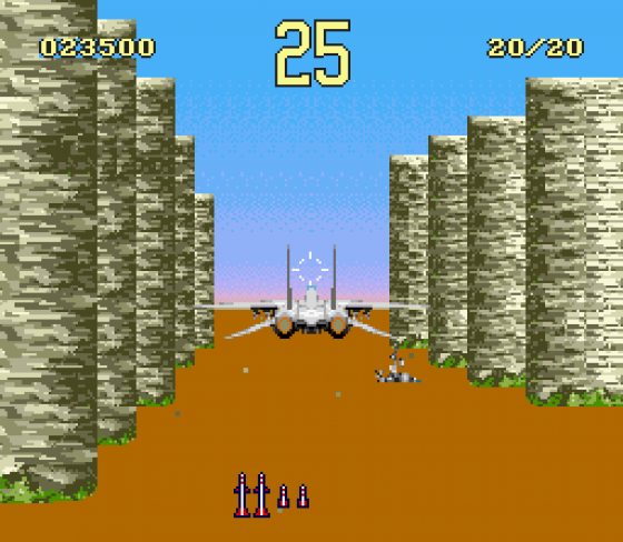 G-Loc Air Battle Screenshot 15 (Sega Mega Drive (EU Version))