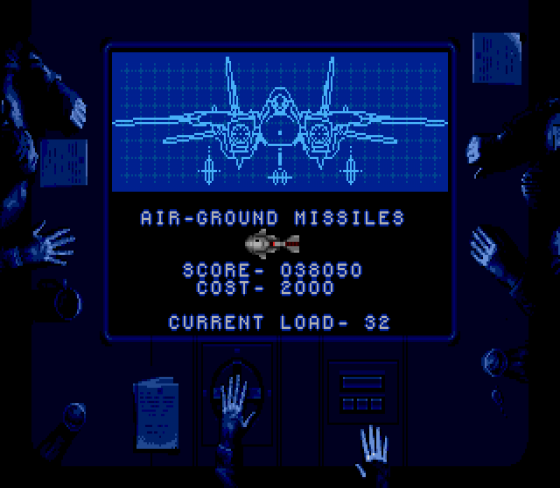 G-Loc Air Battle Screenshot 17 (Sega Mega Drive (EU Version))