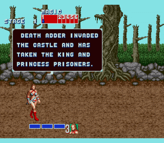 Golden Axe Screenshot 26 (Sega Mega Drive (EU Version))