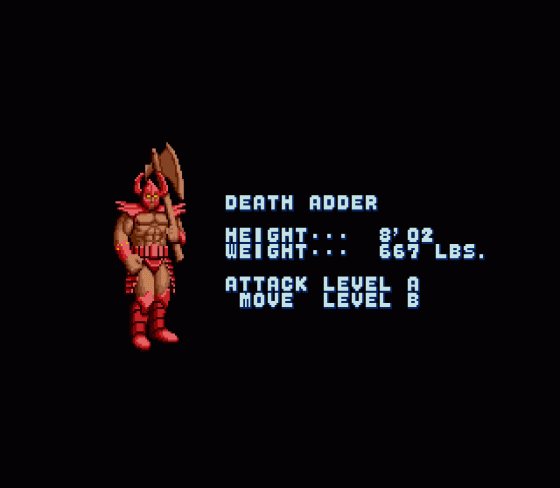 Golden Axe Screenshot 104 (Sega Mega Drive (EU Version))