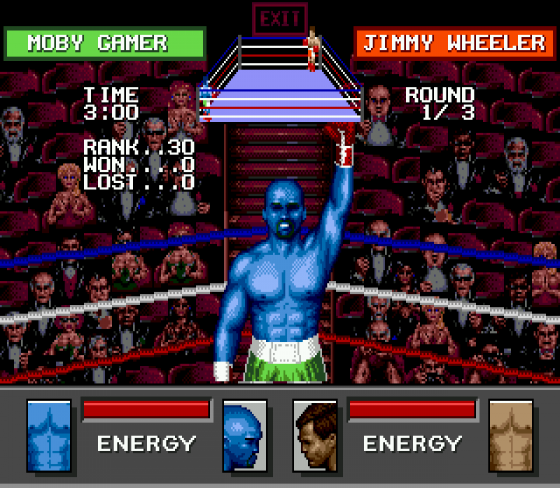 Greatest Heavyweights Screenshot 6 (Sega Mega Drive (EU Version))