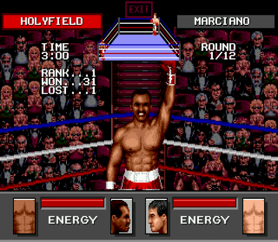 Greatest Heavyweights Screenshot 12 (Sega Mega Drive (EU Version))