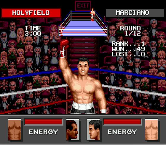 Greatest Heavyweights Screenshot 13 (Sega Mega Drive (EU Version))