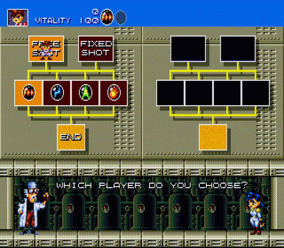 Gunstar Heroes Screenshot 10 (Sega Mega Drive (EU Version))