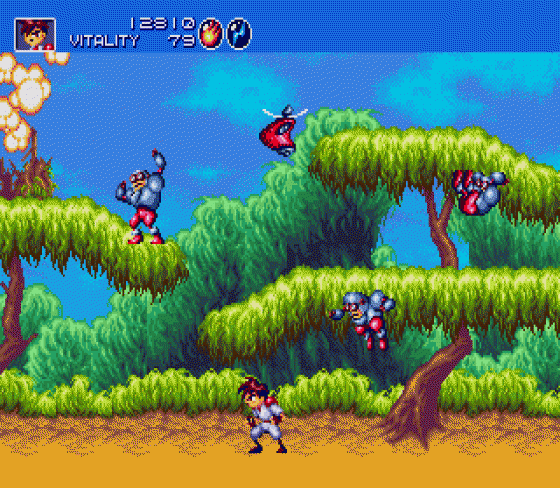 Gunstar Heroes Screenshot 20 (Sega Mega Drive (EU Version))