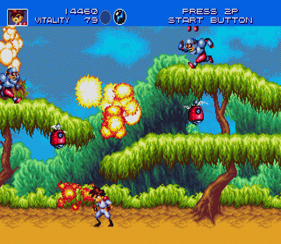 Gunstar Heroes Screenshot 23 (Sega Mega Drive (EU Version))