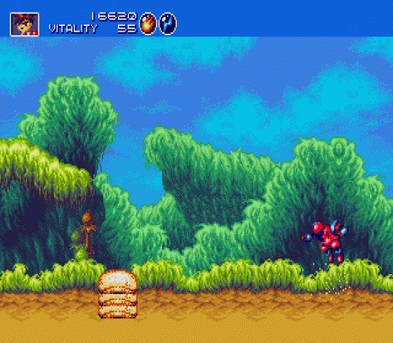 Gunstar Heroes Screenshot 24 (Sega Mega Drive (EU Version))