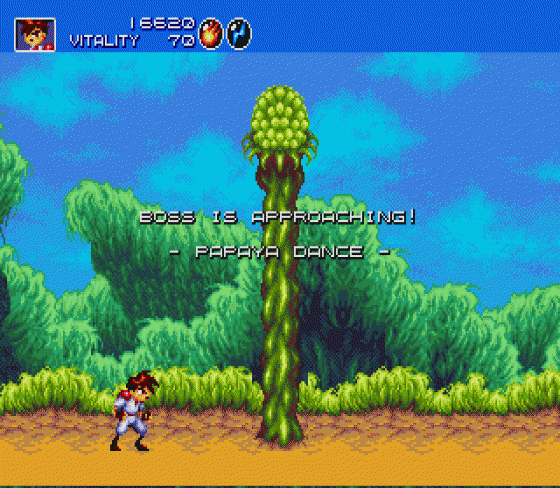 Gunstar Heroes Screenshot 25 (Sega Mega Drive (EU Version))