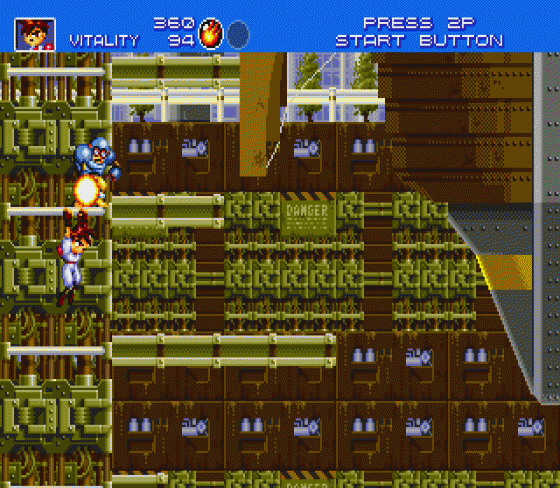 Gunstar Heroes Screenshot 29 (Sega Mega Drive (EU Version))