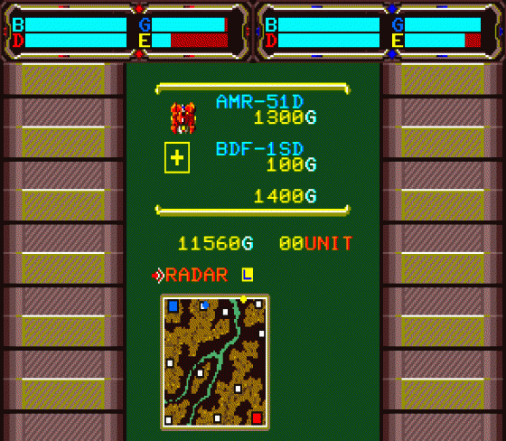 Herzog Zwei Screenshot 5 (Sega Mega Drive (EU Version))