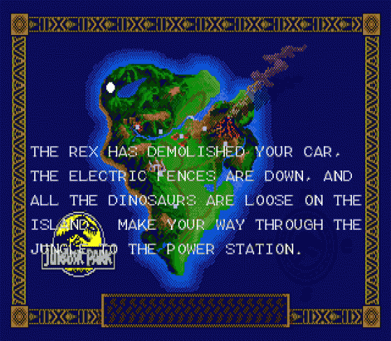 Jurassic Park Screenshot 18 (Sega Mega Drive (EU Version))