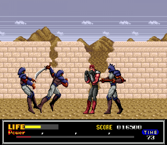 Last Battle Screenshot 7 (Sega Mega Drive (EU Version))