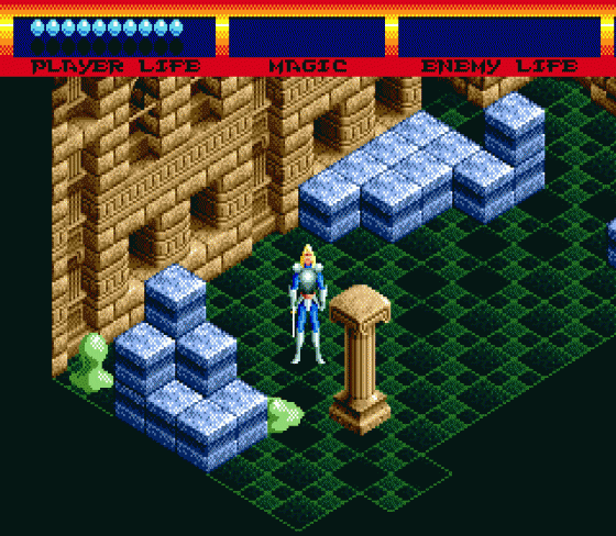 Light Crusader Screenshot 15 (Sega Mega Drive (EU Version))