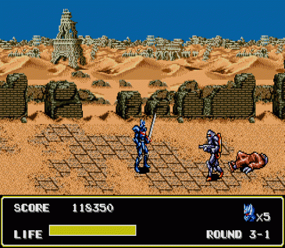 Mazin Wars Screenshot 12 (Sega Mega Drive (EU Version))