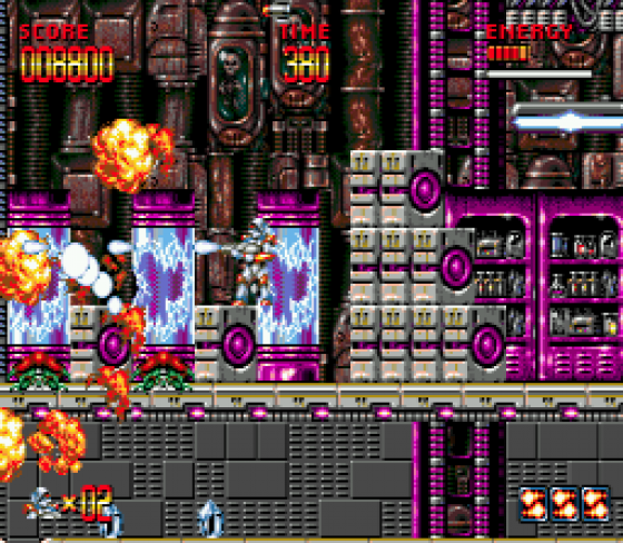 Mega Turrican Screenshot 5 (Sega Mega Drive (EU Version))