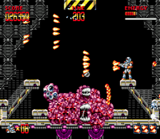 Mega Turrican Screenshot 6 (Sega Mega Drive (EU Version))