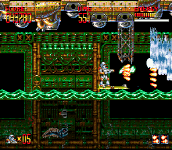Mega Turrican Screenshot 8 (Sega Mega Drive (EU Version))
