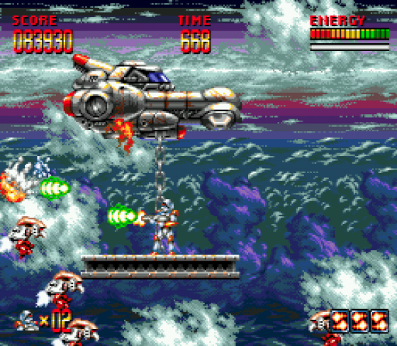 Mega Turrican Screenshot 13 (Sega Mega Drive (EU Version))