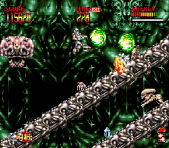 Mega Turrican Screenshot 17 (Sega Mega Drive (EU Version))