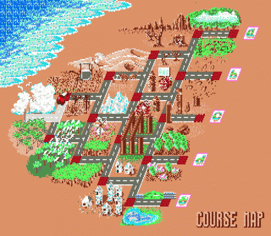 OutRun Screenshot 7 (Sega Mega Drive (EU Version))