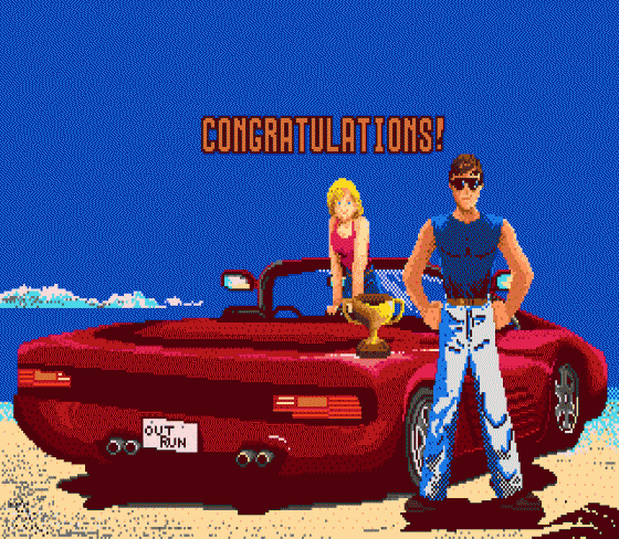 OutRun Screenshot 10 (Sega Mega Drive (EU Version))