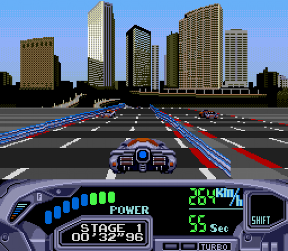 OutRun 2019 Screenshot 5 (Sega Mega Drive (EU Version))