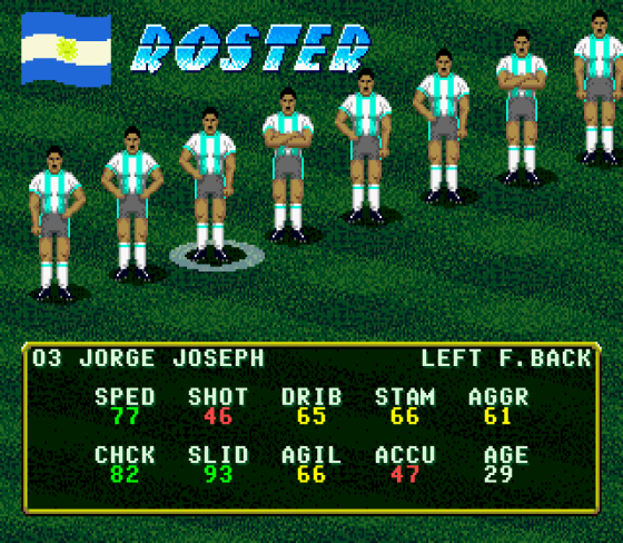 Pele's World Tournament Soccer Screenshot 7 (Sega Mega Drive (EU Version))