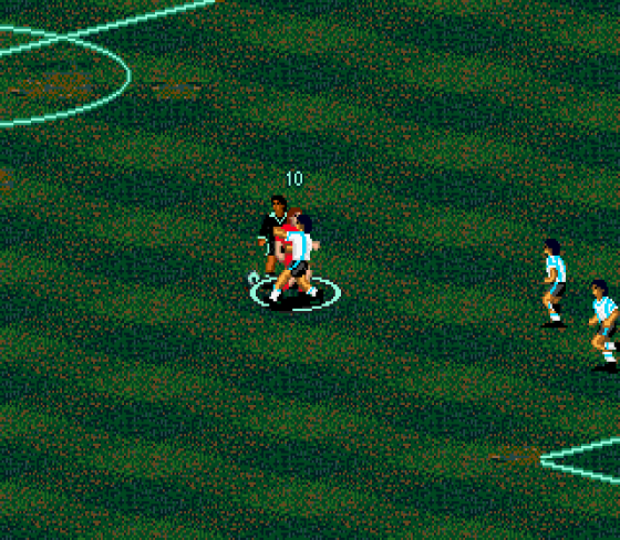 Pele's World Tournament Soccer Screenshot 12 (Sega Mega Drive (EU Version))