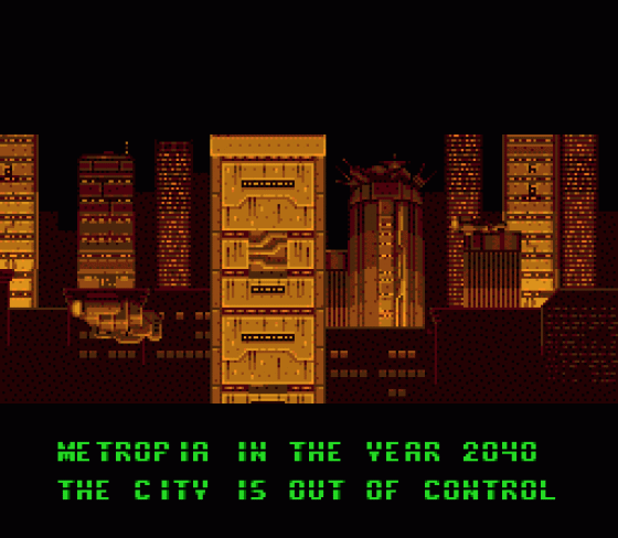 Phantom 2040 Screenshot 11 (Sega Mega Drive (EU Version))