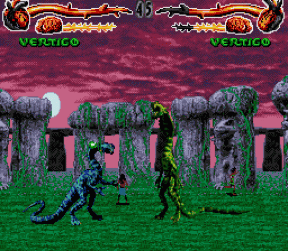 Primal Rage Screenshot 5 (Sega Mega Drive (EU Version))