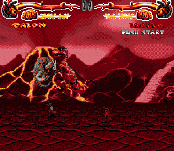 Primal Rage Screenshot 7 (Sega Mega Drive (EU Version))