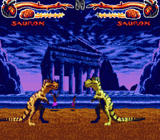 Primal Rage Screenshot 8 (Sega Mega Drive (EU Version))