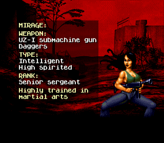 Red Zone Screenshot 10 (Sega Mega Drive (EU Version))