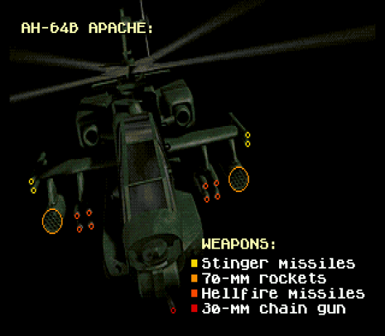 Red Zone Screenshot 11 (Sega Mega Drive (EU Version))