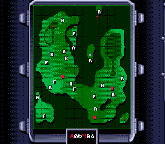 Red Zone Screenshot 14 (Sega Mega Drive (EU Version))
